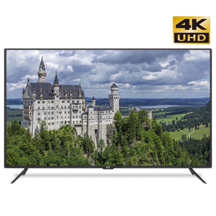 에이스 58인치UHD TV 4K HDR 대형티비 고화질 방문설치, 와이드뷰 58인치TV 제품만 받기