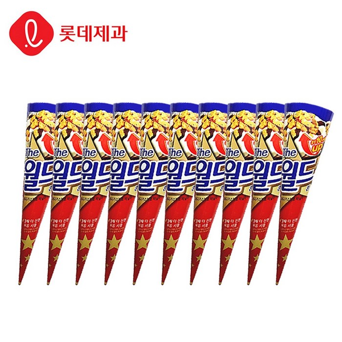 [본사직영]롯데제과 월드콘 바닐라 X 10개 아이스크림