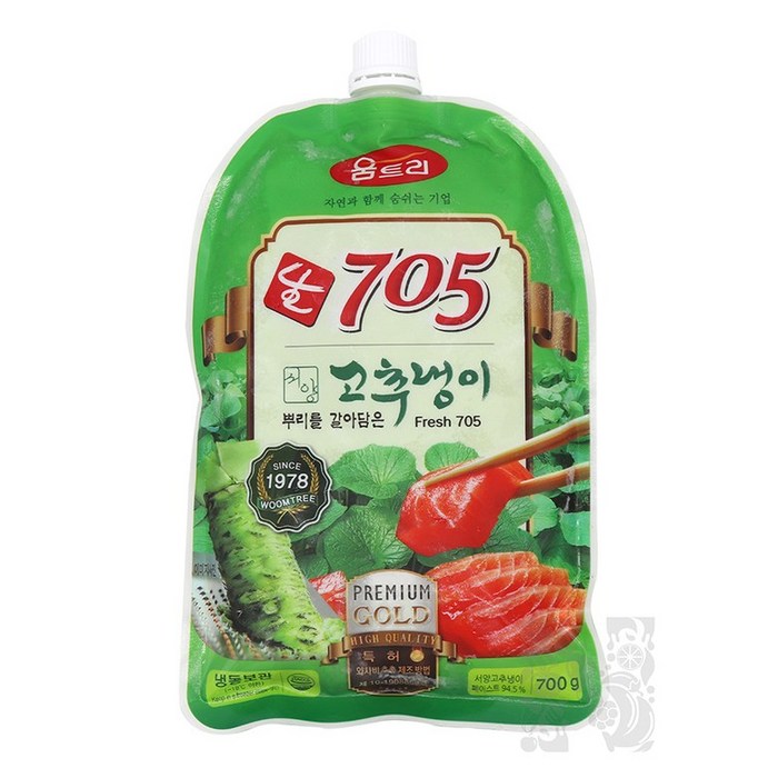 움트리 705 생와사비, 750g, 1개 대표 이미지 - 생와사비 추천