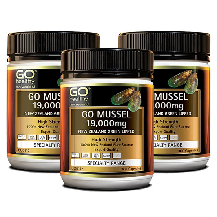 고헬씨 뉴질랜드 초록입홍합 그린머슬 고함량 19000mg 300캡슐 3개 대표 이미지 - 초록입홍합 추천