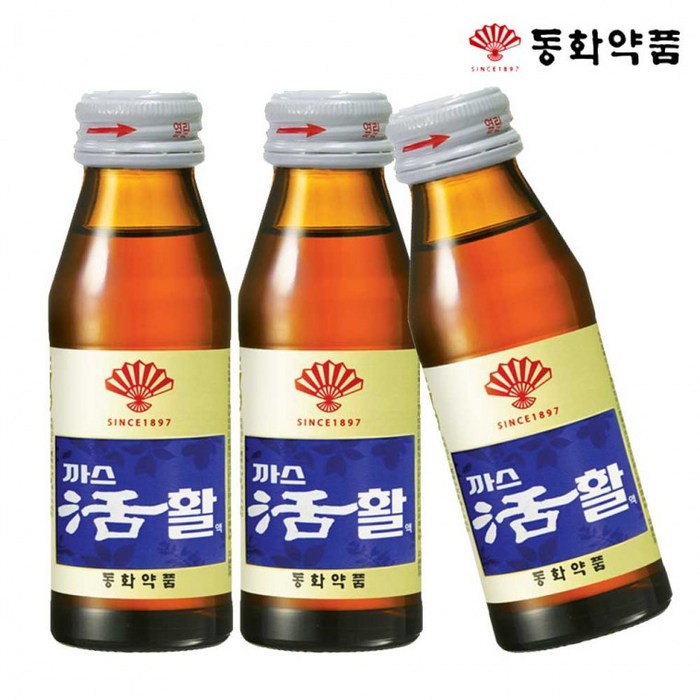 부채표 까스활 소화제, 75ml, 60병 대표 이미지 - 소화제 추천