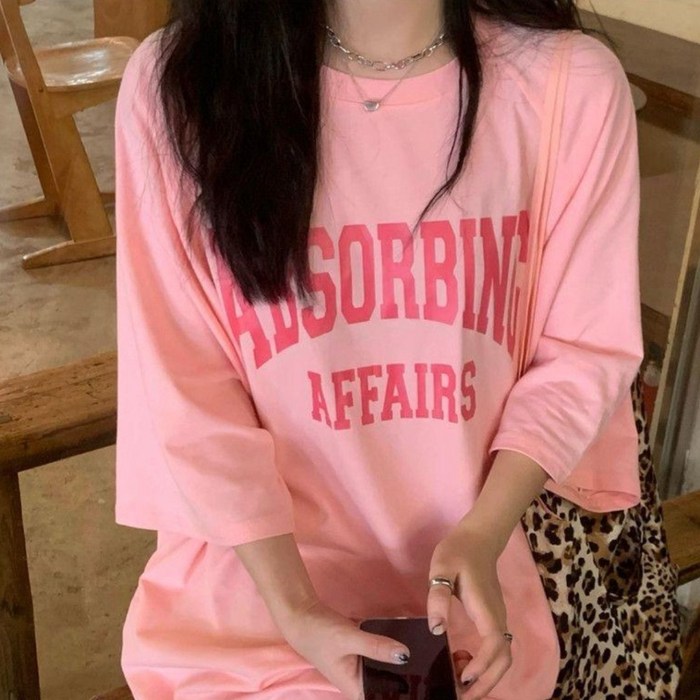 제니바코 부들부들 편안한 루즈핏 여름 반팔 원피스