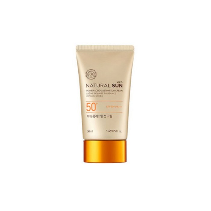 더페이스샵 내추럴선 에코 파워 롱래스팅 선크림 SPF50+, 50ml, 1개 대표 이미지 - SPF50+ 선크림 추천