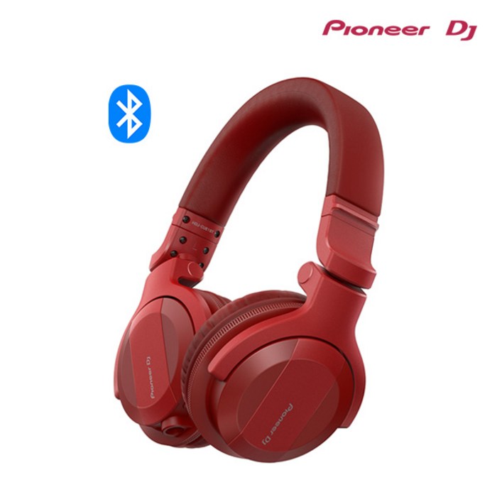 Pioneer DJ HDJ-CUE1BT R 파이오니어 블루투스 DJ 모니터 헤드폰 레드 대표 이미지 - 파이오니어 디제이 추천