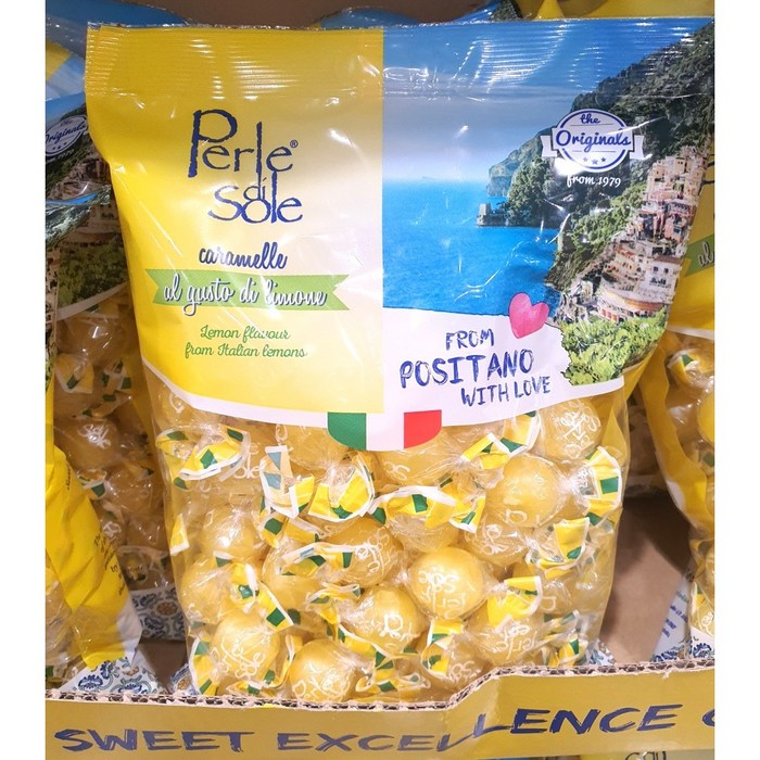 포지타노 레몬 캔디 700g 이탈리아산 대표 이미지 - 이탈리아 레몬사탕 추천