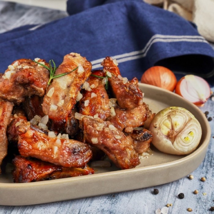 마더푸드 간장&양파 담은 숙성쪽갈비 400g 등갈비 폭립 바베큐 캠핑고기 홈파티 마더푸드, 1개, 02_양파담은숙성 쪽갈비 400g 대표 이미지 - 바베큐 파티 추천