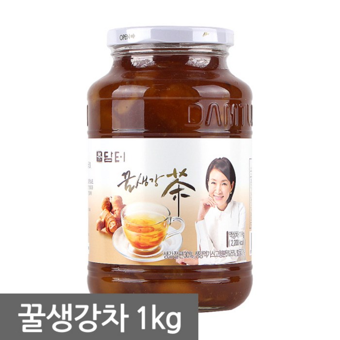 담터 꿀생강차, 1kg, 1개 대표 이미지 - 감기에 좋은 차 추천