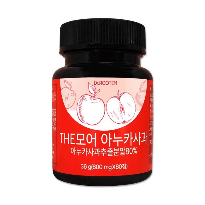 닥터루템 아누카 사과 추출 분말 THE 모어 아누카사과, 60정, 1통 대표 이미지 - 아누카 사과 추천