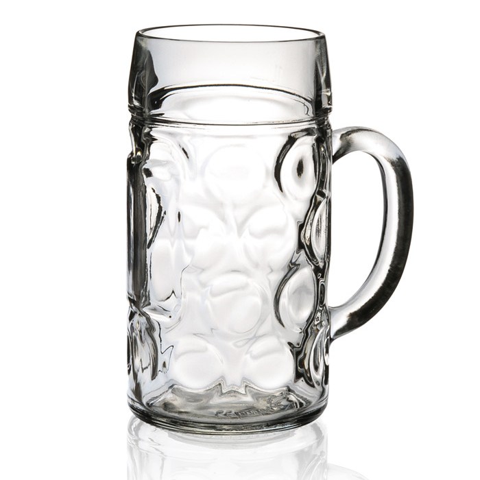 보르고노보 Don Beer Mug 맥주잔 1L, 2개 대표 이미지 - 생맥주잔 추천