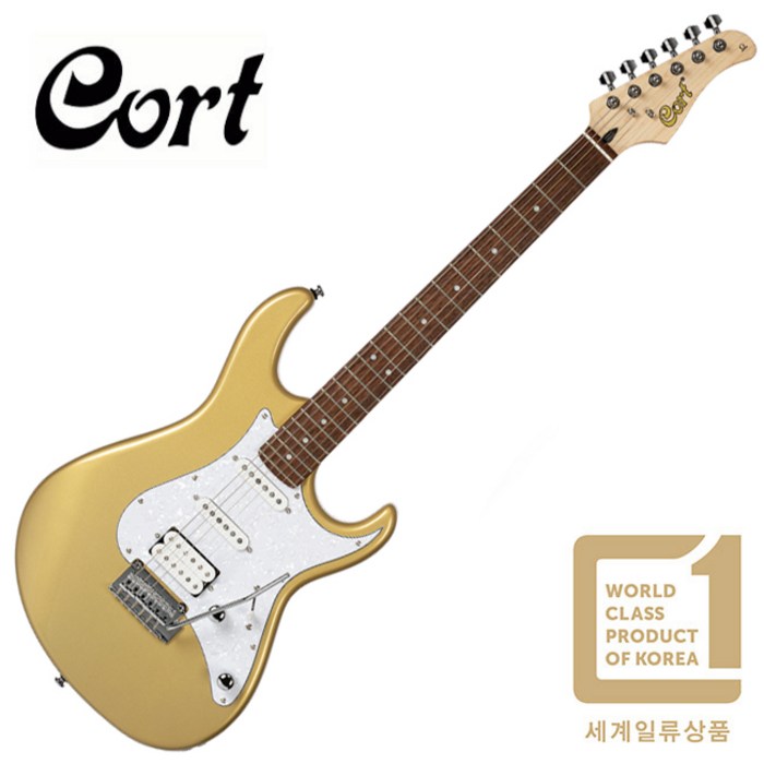 Cort G250 콜트 일렉기타 (Champagne Gold Metallic) (사은품 풀패키지) 대표 이미지 - 험험 기타 추천