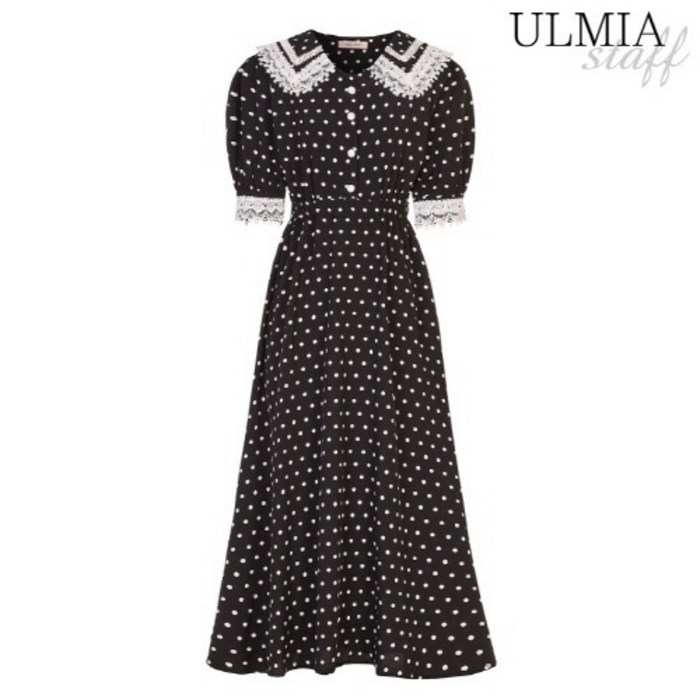 레이스카라도트원피스_S2M1OP3841 대표 이미지 - 땡땡이 원피스 추천