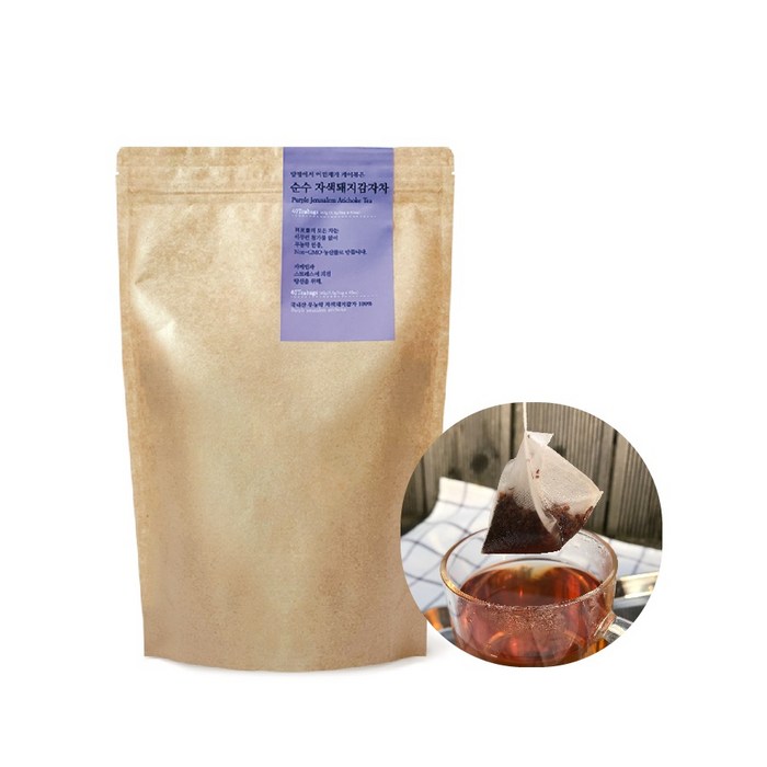 [이민재] 자색돼지감자차 실속포장, 3.5g, 40개입 대표 이미지 - 돼지감자 추천