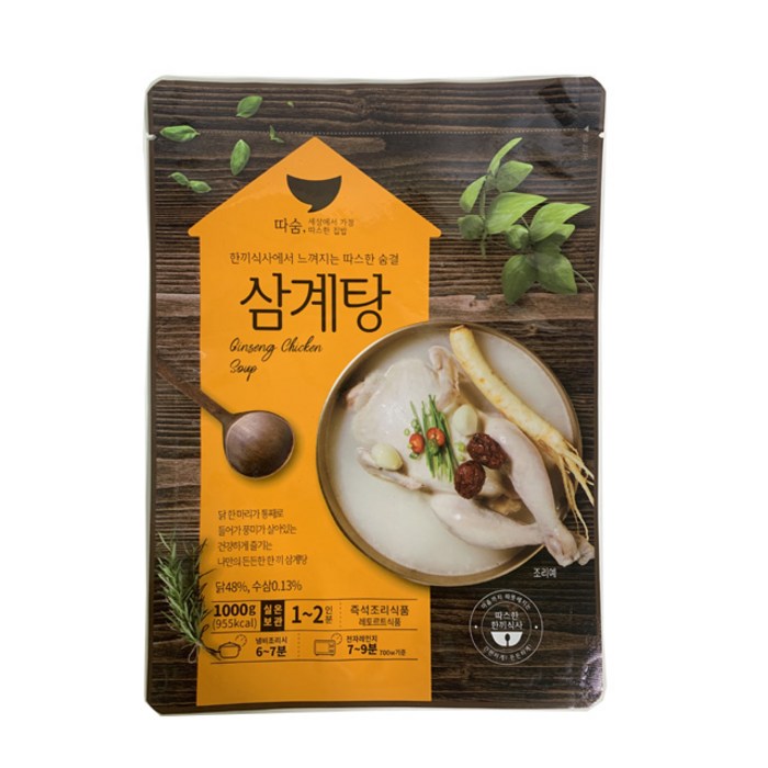 선미식품 삼계탕 900g 복날 초복 중복 말복, 1개 대표 이미지 - 복날 음식 추천