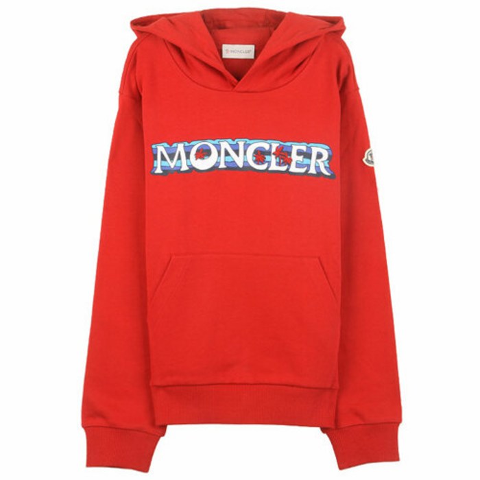 몽클레르 키즈 12사이즈 후디 레드 8G00028 809AG 455