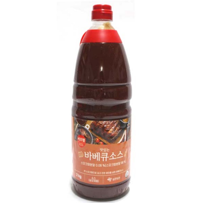 이츠웰 바베큐소스 2kg 등갈비소스 립소스 업소용소스 숯불갈비소스, 1개 대표 이미지 - 바베큐 파티 추천