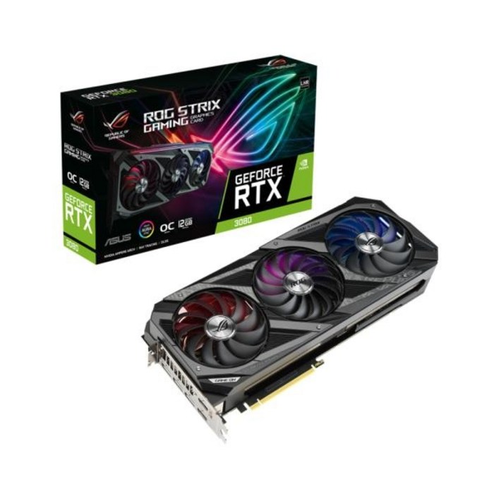 ASUS ROG STRIX RTX 3080 O12G GAMING OC D6X 12GB 대표 이미지 - 게이밍 그래픽카드 추천