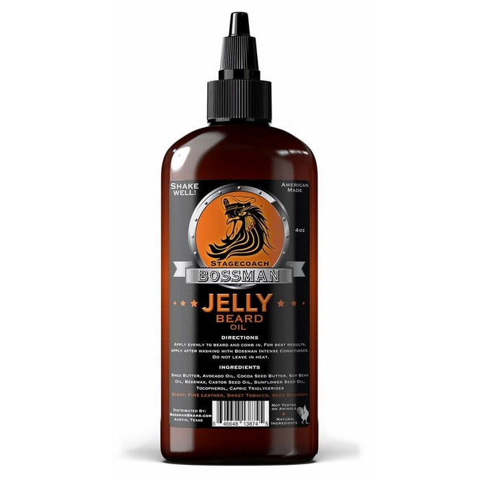 Bossman Jelly Beard Oil Stagecoach 4oz 보스맨 젤리 비어드 오일 스테이지코치 120ml 1팩 대표 이미지 - 비어드 오일 추천