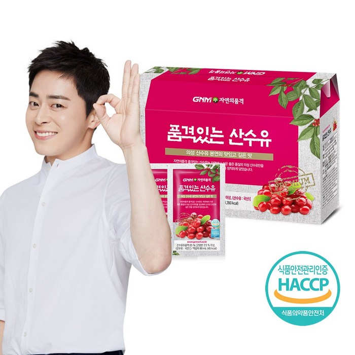 GNM자연의품격 품격있는 산수유 건강즙, 80ml, 30개입 대표 이미지 - 산수유 추천