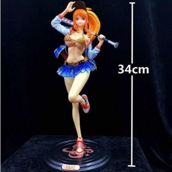 Onepiece 원피스 항해사 나미 대형 피규어 34cm, 1개 대표 이미지 - 나미 피규어 추천