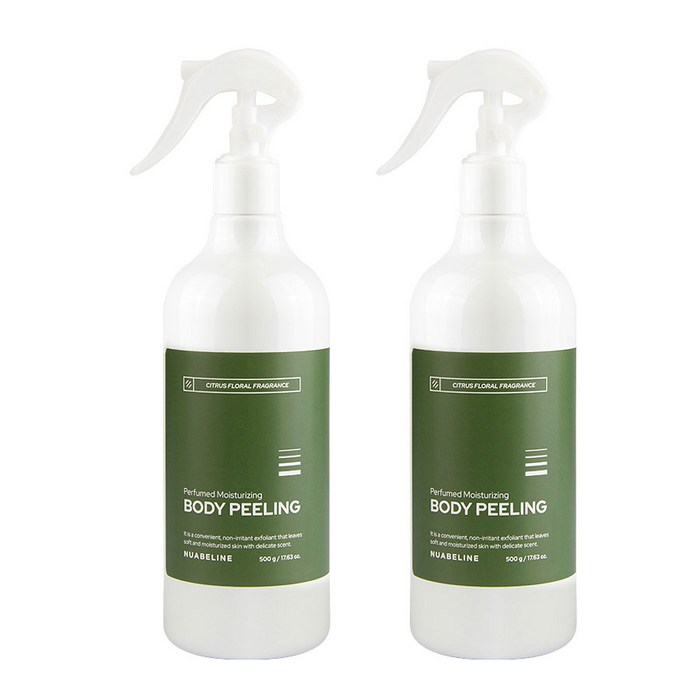 누아벨린 퍼퓸드 촉촉 바디필링 시트러스향, 500g, 2개 대표 이미지 - 바디스크럽 추천