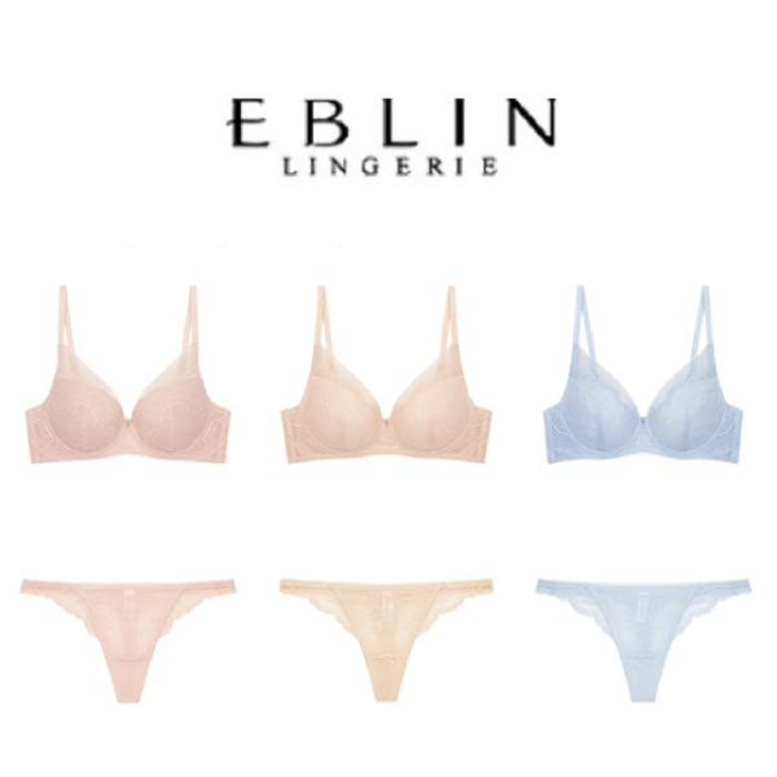 에블린 속옷세트 4M 로맨틱 노와이어 브라+티팬티 (EBWEB2411M_EBBRB2411M) 대표 이미지 - 이블린 추천