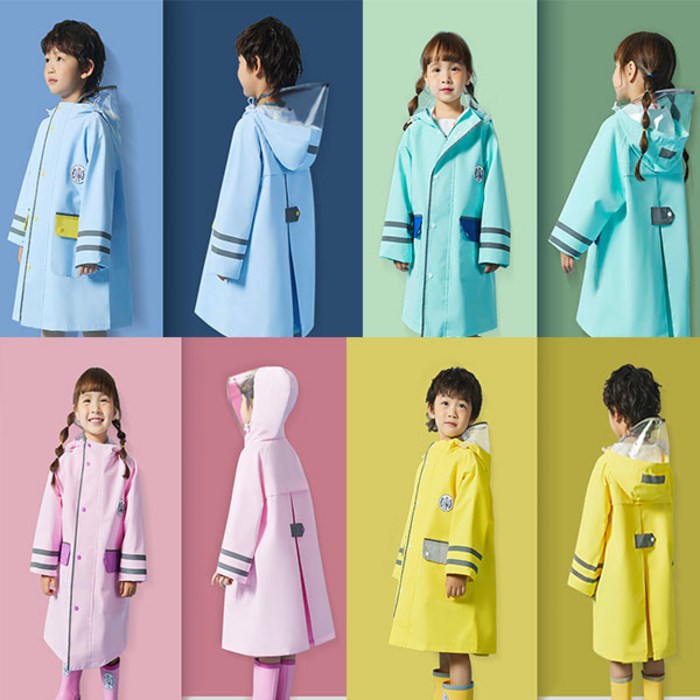키즈목마 초등학생우비 2023년 최신디자인 어린이 비옷 키즈 레인코트 아동 우의 대표 이미지 - 아동우비 추천