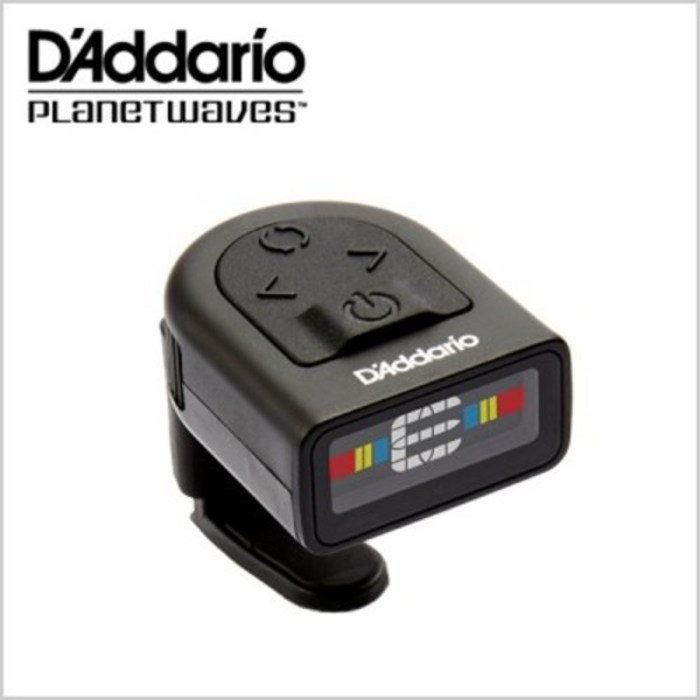 [심로악기] 공식수입정품 다다리오(Daddario) PW-CT-12 MICRO GUITAR TUNER Chromatic Headstock Tuner 기타 튜너 클립형, 1개 대표 이미지 - 기타 튜너 추천