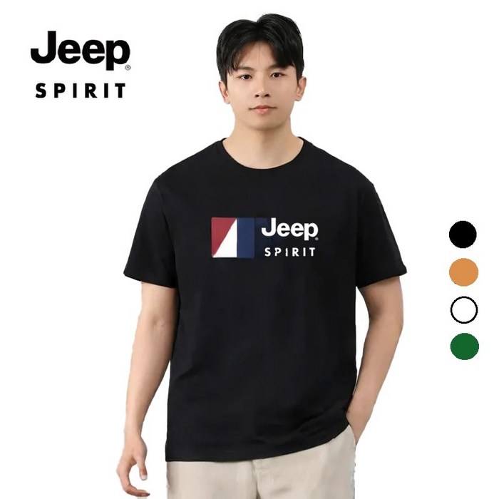 JEEP spirit 지프스피릿 반팔티셔츠 남성 여성 남자 여자 반팔티 면 T20219