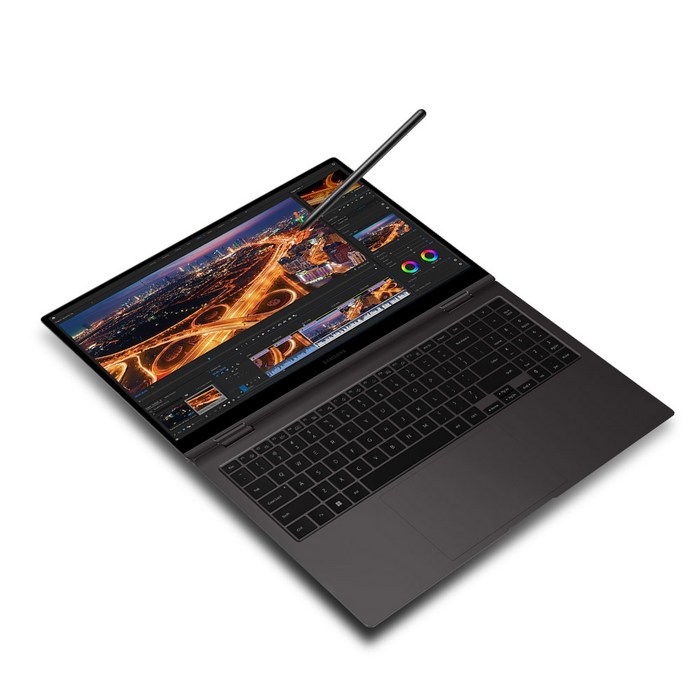 삼성전자 갤럭시북2 프로 360 NT950QEW-A51A, WIN11 Home, 16GB, 512GB, 코어i5, 그라파이트 대표 이미지 - 360도 노트북 추천