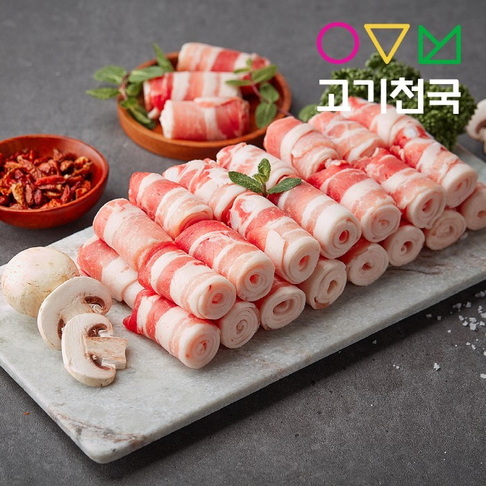 고기천국 대패삼겹살(구이용) 400g, 1팩 대표 이미지 - 갈매기살 추천