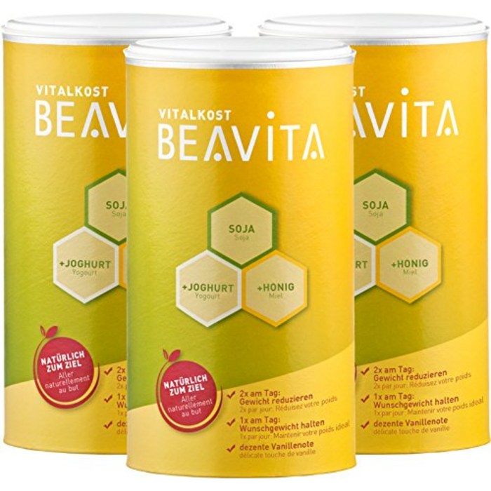 SCI-MX Nutrition 다이어트쉐이크 보조제 맛있는 한끼 식사대용 아침 식단BEAVITA Vitalkost Vanille3X 500g 파우더 캔맛있는 다이어트 쉐이크체중 감량을 식사 대용유당이없는 채식쉐이크 당 단 213kcal14 일 다이어트 계획-64452, 단일옵션, 단일옵션 대표 이미지