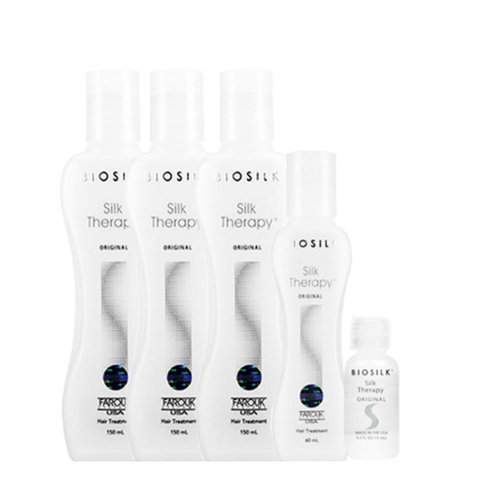 실크테라피 오리지널 헤어에센스 150ml 3p + 60ml + 15ml, 1세트 대표 이미지 - 세럼 추천