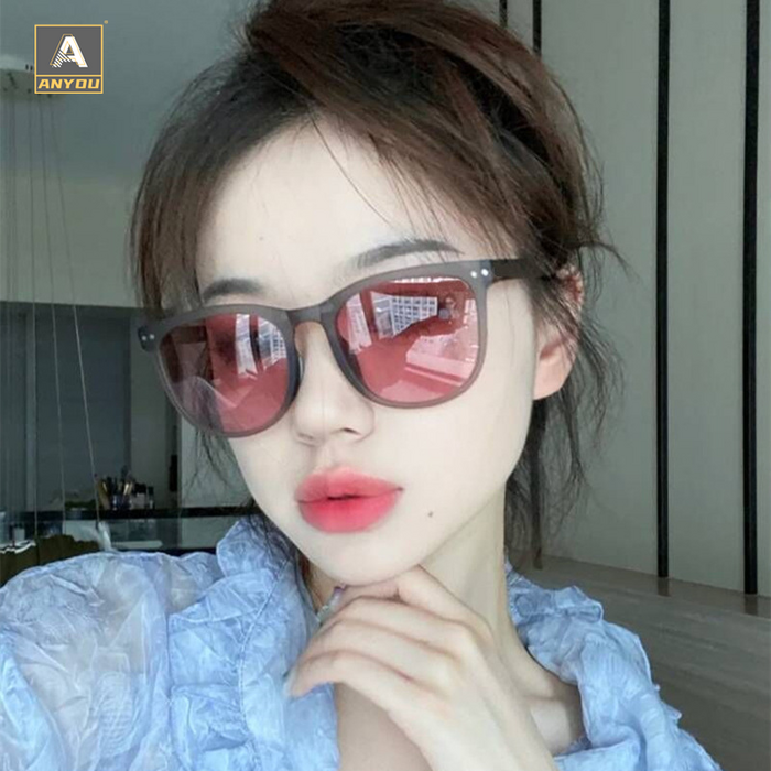 ANYOU 남여공용 접이식선글라스 스포츠 선글라스 + 선글라스 케이스 대표 이미지 - 여자 선글라스 추천