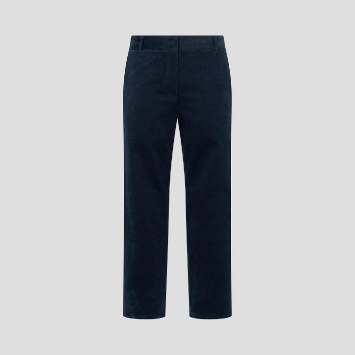 정품 빈폴 레이디스 Essential 스트레이트 기모 치노 팬츠  네이비 BF5X21E06R 균일가 딜