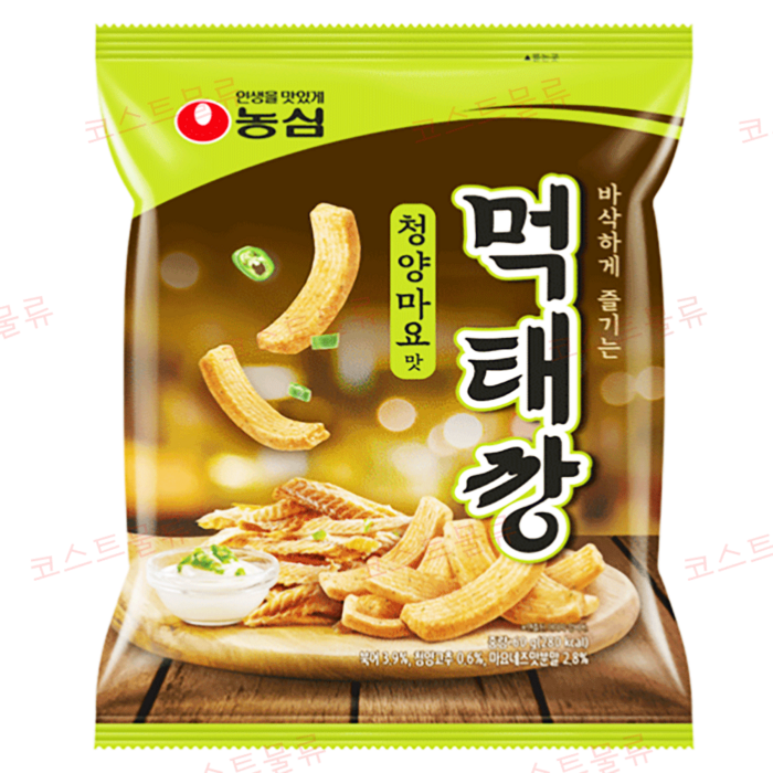 농심 먹태깡 청양마요맛 60g 2개 대표 이미지 - 먹태 과자 추천