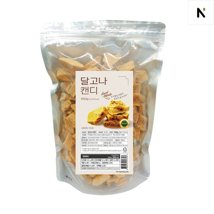 네이쳐티 달고나 토핑 600g, 1개 대표 이미지 - 초코라떼 추천
