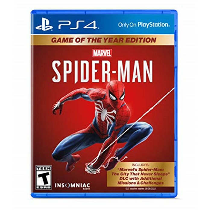 마블 스파이더맨 고티 에디션 - PS4 (슈퍼히어로 액션 격투), 기본 대표 이미지 - 플스 격투게임 추천