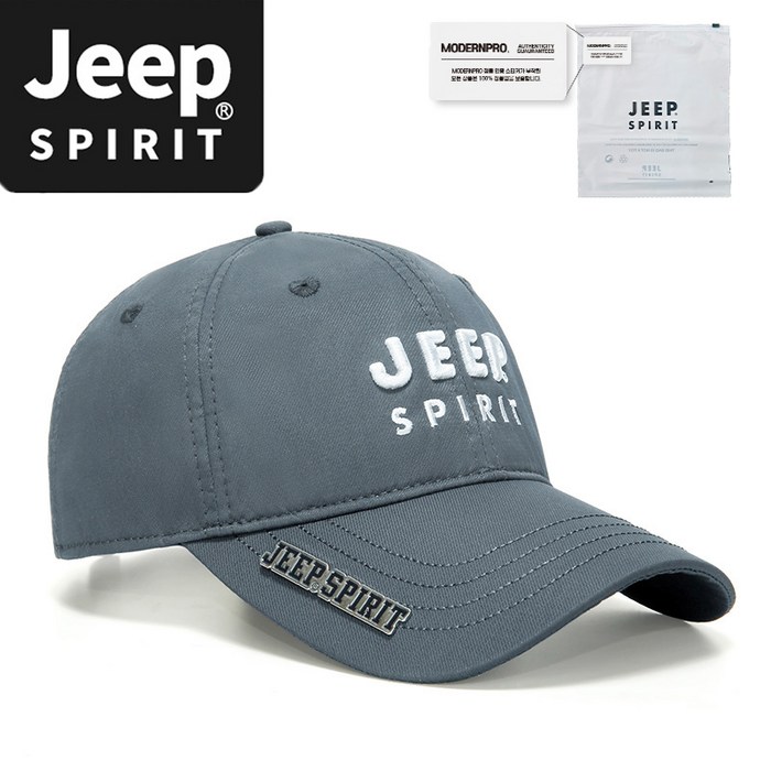 JEEP SPIRIT 스포츠 캐주얼 야구모자 CA0585 + 전용 포장 대표 이미지 - 엠엘비 모자 추천