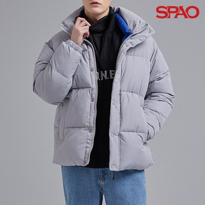 SPAO 남성 루즈핏 에어 푸퍼 대표 이미지 - 푸퍼 패딩 추천