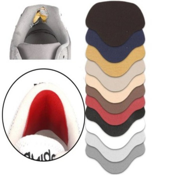 발뒤꿈치 보호패드 신발수선 운동화뒤꿈치 패드 물집방지 까짐보호 풋케어, 블랙 대표 이미지 - 신발 관리 추천