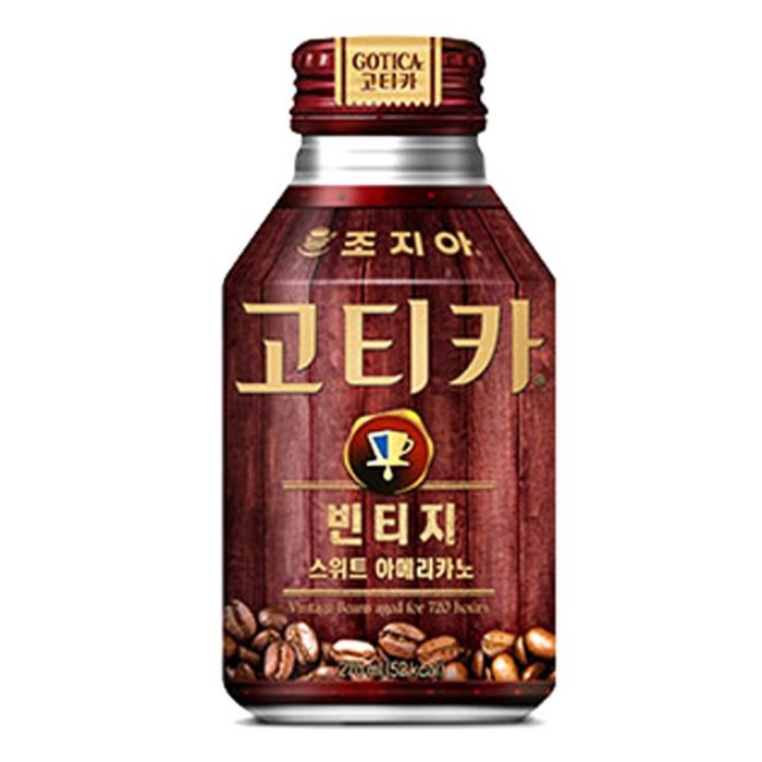 조지아 고티카 빈티지 스위트 아메리카노 270ml, 24개 대표 이미지 - 스위트 아메리카노 추천