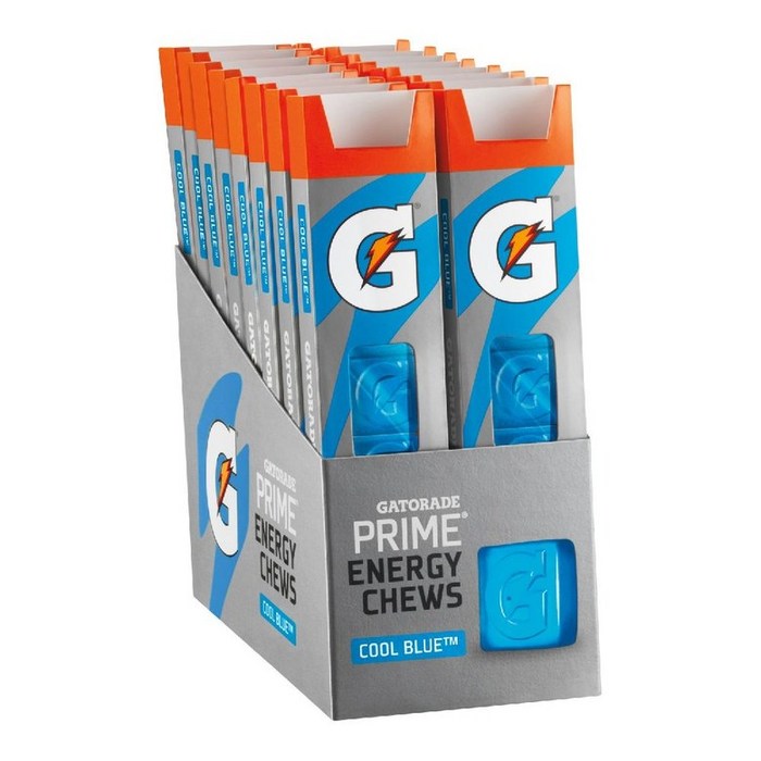 Gatorade 게토레이드 프라임 에너지 츄 쿨 블루 6개입 16 팩 454 g, Cool Blue, 상세페이지참조 대표 이미지 - 신타6 아이솔레이트 추천