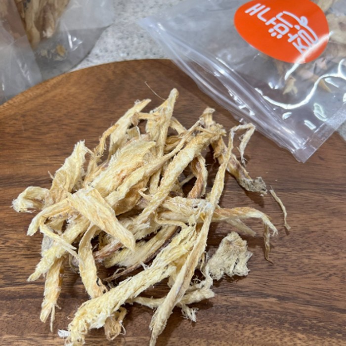 잘먹개 강아지 수제간식, 무염 황태채 300g 대용량, 1개, 300g
