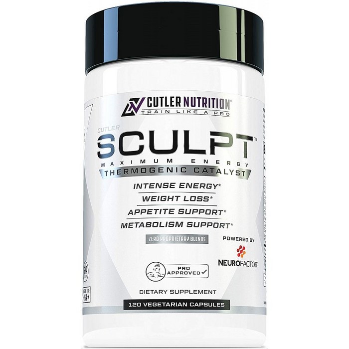 SCULPT 팻 버너 다이어트 약 : 최고의 체중 감소 에너지 약 및 Acetyl L Carnitine과 낙원의 곡물 120, 1