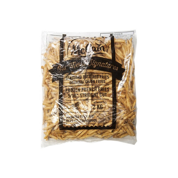맥케인 케이준감자(시즌드베터드후라이스) 2kg, 1개 대표 이미지 - 감튀 추천