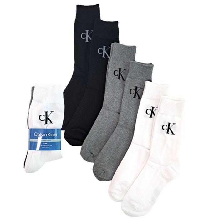 CK 캘빈클라인 남성 양말 6족 남자 중목 장목 정장 신사 비지니스 대표 이미지 - 캘빈클라인 양말 추천
