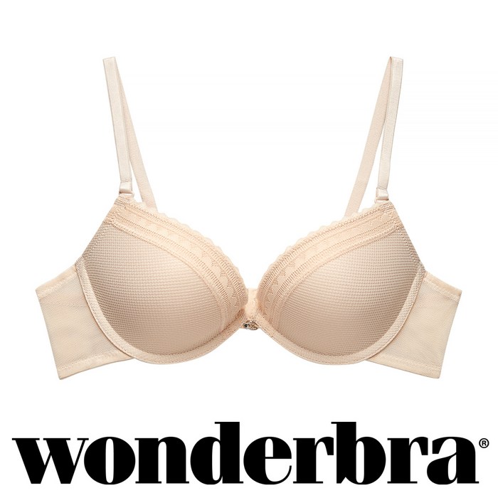 [Wonderbra] 원더브라 에센셜 원더부스트 피치 브라 1종 WBWBR1N51T 대표 이미지 - 70A 브라 추천