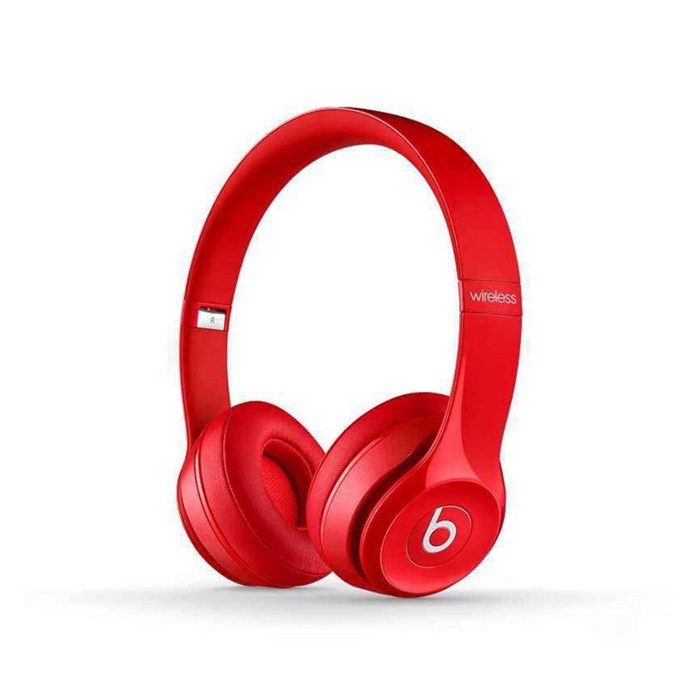 닥터드레 비츠 스튜디오3 블루투스 유무선 노이즈 캔슬링 헤드셋 Beats Solo2 Wireless, 붉은색 + 패키지 1 대표 이미지 - 비츠 솔로 3 추천