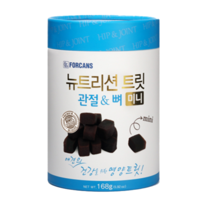포켄스 강아지 영양제 뉴트리션 트릿 미니, 관절&뼈, 1개 대표 이미지 - 강아지 영양제 추천