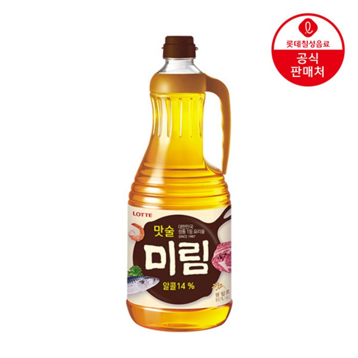 롯데푸드 미림, 1.8L, 1개 대표 이미지 - 맛술 추천